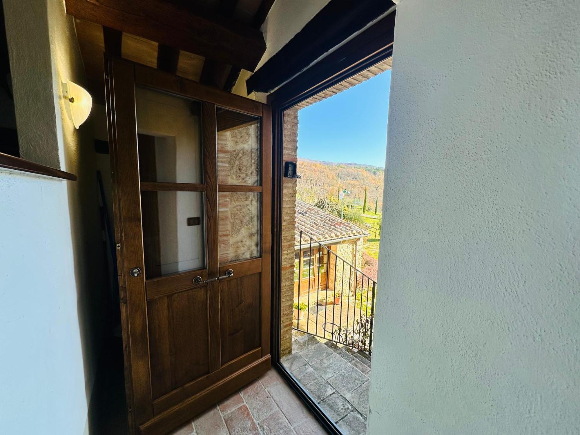 Ferienwohnung Casa Mae Sarteano Exterior foto